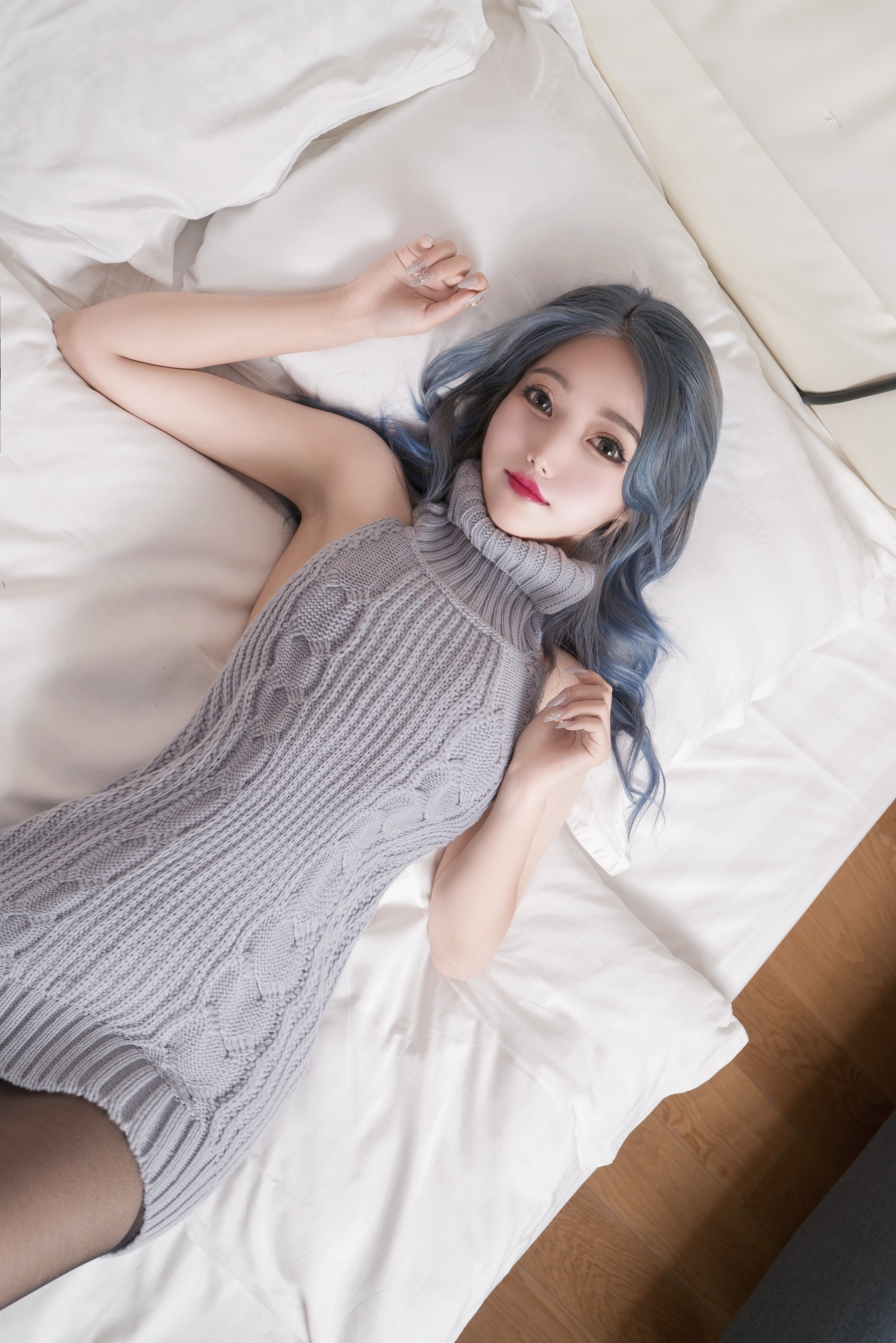 eloise软软 - NO.018 毛衣少女[37P]-XikXak